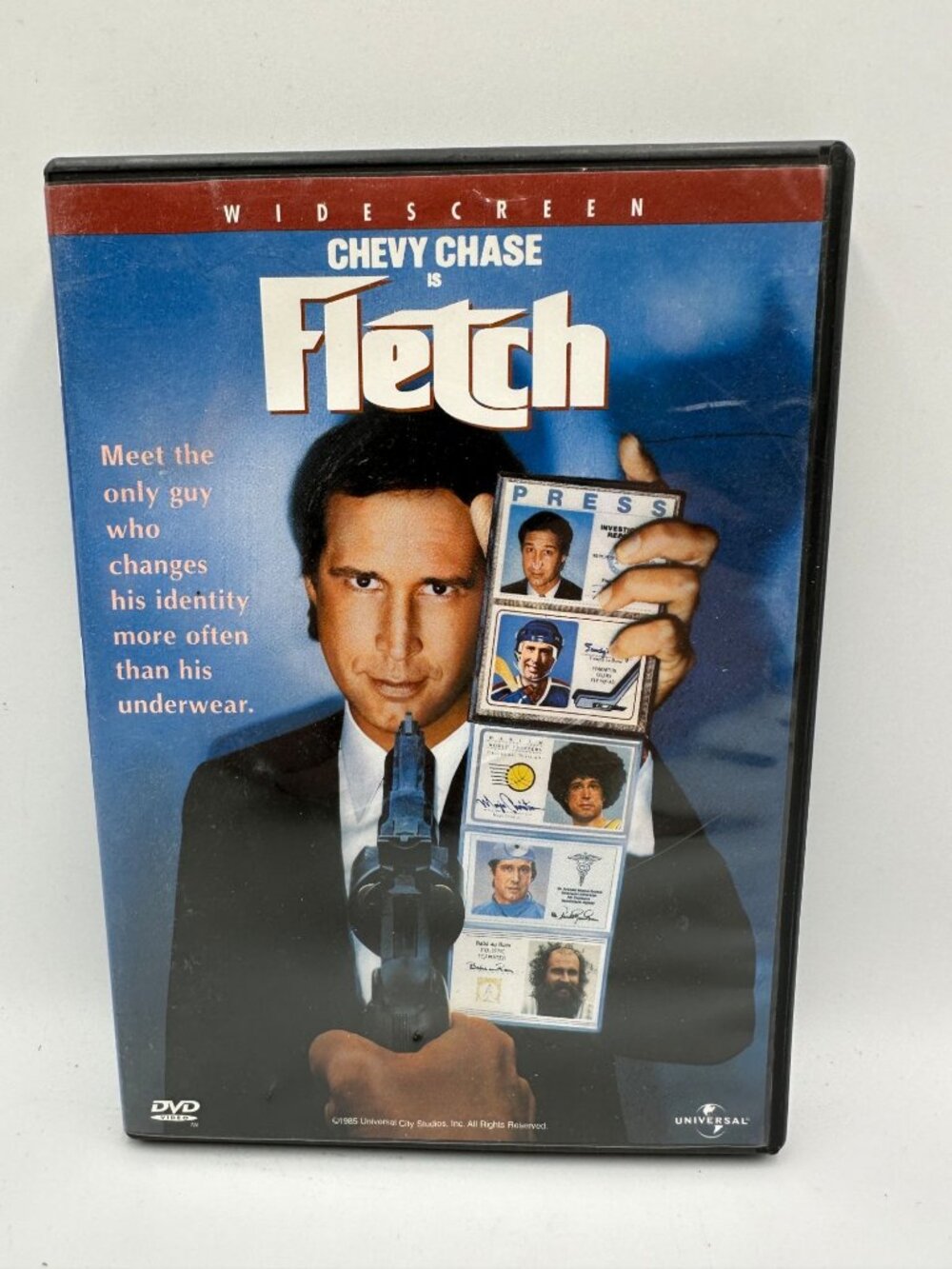 Fletch 1985 Chevy Chase PG Universal Widescreen Comedy Thriller DVD Edition